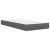 Cadru de pat cu saltea Gri 90 x 190 cm Piele artificială GartenMobel Dekor