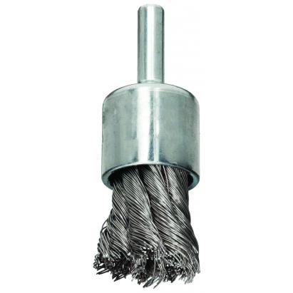 Perie cupă rotativă cu tijă de 25 mm pentru bormașină Raider
