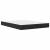 Cadru de pat cu saltea Negru 120 x 200 cm Piele artificială GartenMobel Dekor