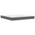 Cadru de pat cu saltea Gri 180 x 200 cm Piele artificială GartenMobel Dekor