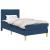 Cadru de pat albastru 100 x 200 cm Poliester GartenMobel Dekor