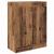 Cabinet suspendat Pe perete 2 pcs Lemn vechi 69,5 x 34 x 90 cm GartenMobel Dekor