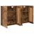 Cabinet suspendat Pe perete 2 pcs Lemn vechi 69,5 x 34 x 90 cm GartenMobel Dekor