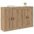 Cabinet suspendat 2 pcs Stejar Artizanal 69,5 x 34 x 90 cm GartenMobel Dekor