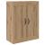 Cabinet suspendat 2 pcs Stejar Artizanal 69,5 x 34 x 90 cm GartenMobel Dekor