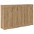 Cabinet suspendat 2 pcs Stejar Artizanal 69,5 x 34 x 90 cm GartenMobel Dekor