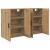 Cabinet suspendat 2 pcs Stejar Artizanal 69,5 x 34 x 90 cm GartenMobel Dekor
