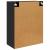 Cabinet suspendat 2 pcs Stejar Negru 69,5 x 34 x 90 cm GartenMobel Dekor