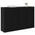 Cabinet suspendat 2 pcs Stejar Negru 69,5 x 34 x 90 cm GartenMobel Dekor
