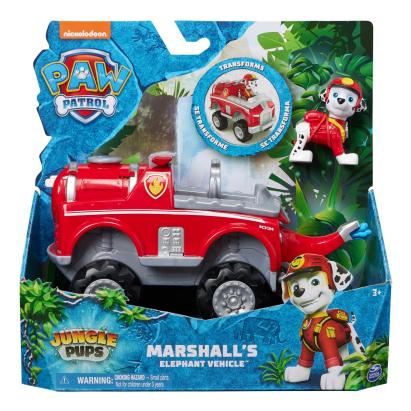 Patrula Catelusilor Jungle Pups Marshall cu vehicul elefant