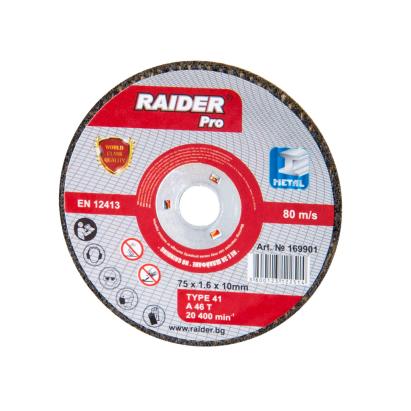 Disc pentru tăiere metal Raider Pro 75x1.6x10 mm, durabil
