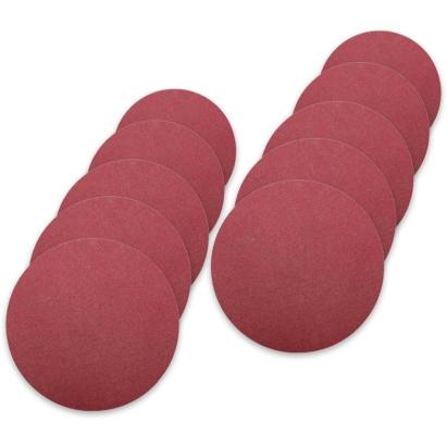 Discuri abrazive cu scai Velcro 115 mm K100, set 10 buc Raider