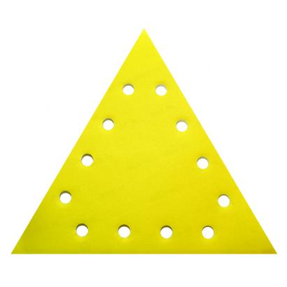 Set 5 foi smirghel triunghiular Velcro 285 mm, granulatie P80