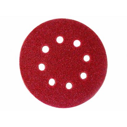 Set 10 discuri abrazive pentru șlefuitor orbital 125 mm P240, 8 găuri