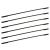 Set 6 lame pentru ferăstrău de banc 127x3x0,4 mm pentru lemn