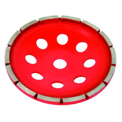 Disc oală diamantat pentru șlefuit beton 180 x 22,2 mm Raider