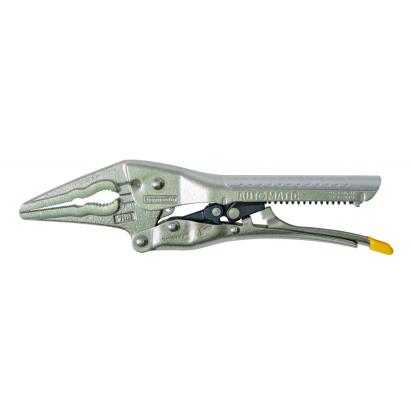 Clește autoblocant cu cioc lung 180 mm, oțel Cr-Mo, Top Master Pro
