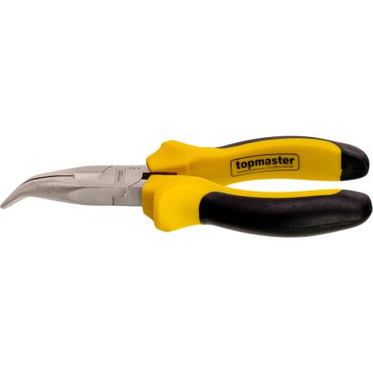Clește cu vârf îndoit 150 mm Topmaster Pro, oțel Cr-V