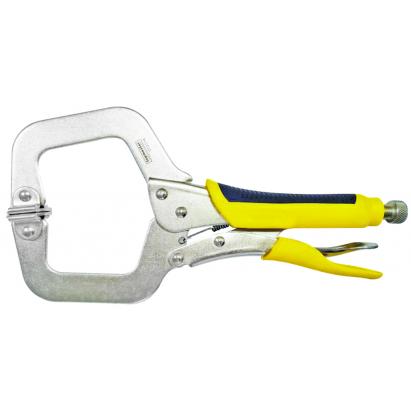 Cleste autoblocant tip C 275 mm din Cr-V cu reglaj presiune Topmaster