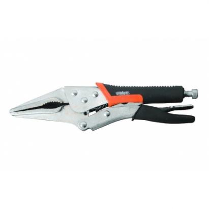 Cleste autoblocant cu falci drepte 210 mm, reglaj precis, Gadget