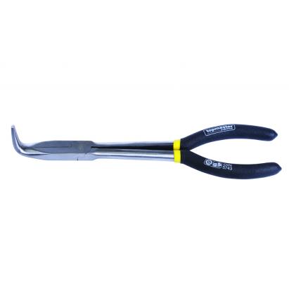 Clește pentru mecanică fină cu vârf îndoit la 90° din Cr-V Topmaster