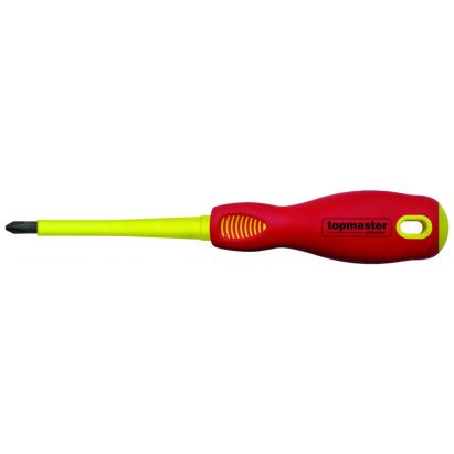 Șurubelniță în cruce izolată 1000V PH1 x 80 mm SVCM Topmaster
