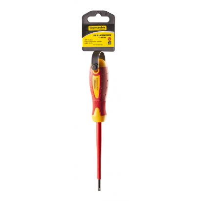 Șurubelniță dreaptă izolată 1000V 4x100 mm CR-V Top Master Pro