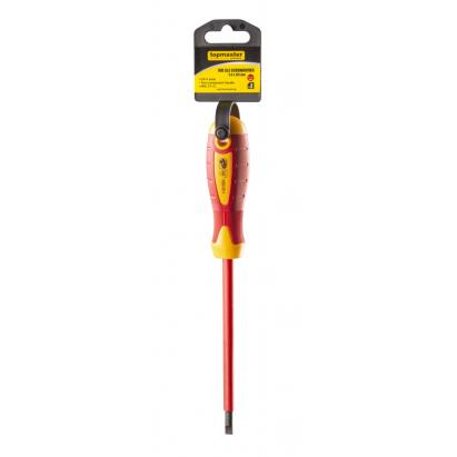 Șurubelniță dreaptă izolată 1000V 5.5x100 mm din oțel CR-V Top Master Pro