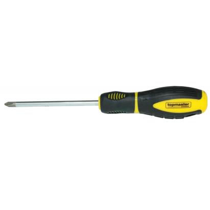 Șurubelniță Phillips PH3 8x200 mm din oțel S2 cu vârf magnetizat