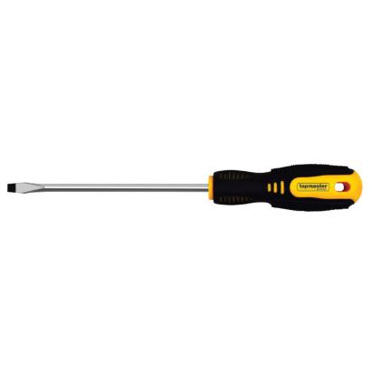 Șurubelniță dreaptă 5x150 mm CR-V cu vârf magnetizat Topmaster