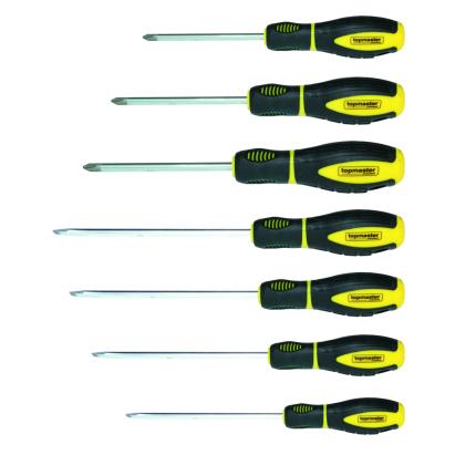 Set 7 surubelnite magnetice din otel S2 Topmaster, maner ergonomic
