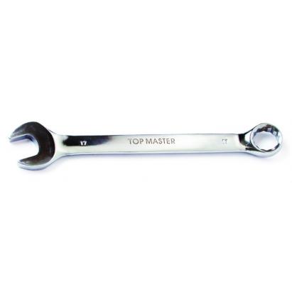 Cheie combinată 16 mm din oțel Cr-V, finisaj cromat, Topmaster