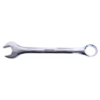 Cheie combinată 46 mm din oțel Cr-V Topmaster, finisaj cromat