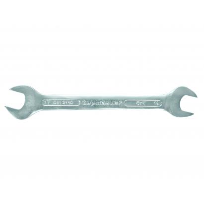 Cheie fixa dubla 24x27 mm din otel CR-V, Topmaster Pro, DIN 3110