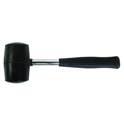 Ciocan de cauciuc 445 g cu mâner metalic și grip confort Basic