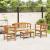 Set de lounge cu trandafir de grădină cu pernă 4 pcs GartenMobel Dekor