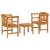 Set de lounge cu trandafir de grădină 3 pcs GartenMobel Dekor