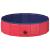Piscină pliabilă pentru câini Roșu 80 x 80 x 20 cm PVC GartenMobel Dekor
