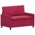 Set de canapea 2 pcs Roșu Vin Catifea GartenMobel Dekor