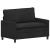 Set de canapea 2 pcs Negru Catifea GartenMobel Dekor