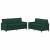 Set de canapea 2 pcs Verde închis Catifea GartenMobel Dekor