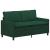 Set de canapea 2 pcs Verde închis Catifea GartenMobel Dekor