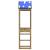 Turn de joacă Maro 52.5 x 46.5 x 208 cm Lemn impregnate solid GartenMobel Dekor