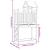 Turn de joacă Maro 110.5 x 52.5 x 215 cm Lemn impregnate solid GartenMobel Dekor