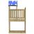 Turn de joacă Maro 52,5 x 110,5 x 215 cm Lemn impregnate solid GartenMobel Dekor