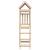 Turn de joacă Maro 110,5 x 52,5 x 215cm Lemn de pin masiv GartenMobel Dekor