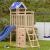 Turn de joacă Maro 110,5 x 52,5 x 215cm Lemn de pin masiv GartenMobel Dekor