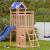 Turn de joacă Maro 110,5 x 52,5 x 215cm Lemn Douglas solid GartenMobel Dekor