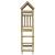 Turn de joacă Maro 110,5 x 52,5 x 215cm Lemn impregnate solid GartenMobel Dekor