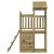 Turn de joacă Maro 110,5 x 52,5 x 214 cm Lemn impregnate solid GartenMobel Dekor